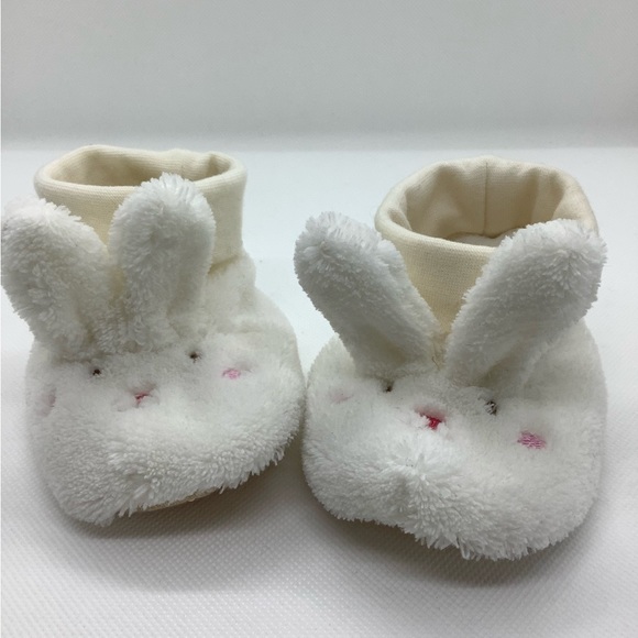 Toddler Fuzzy Bunny Slippers - Picture 2 of 9